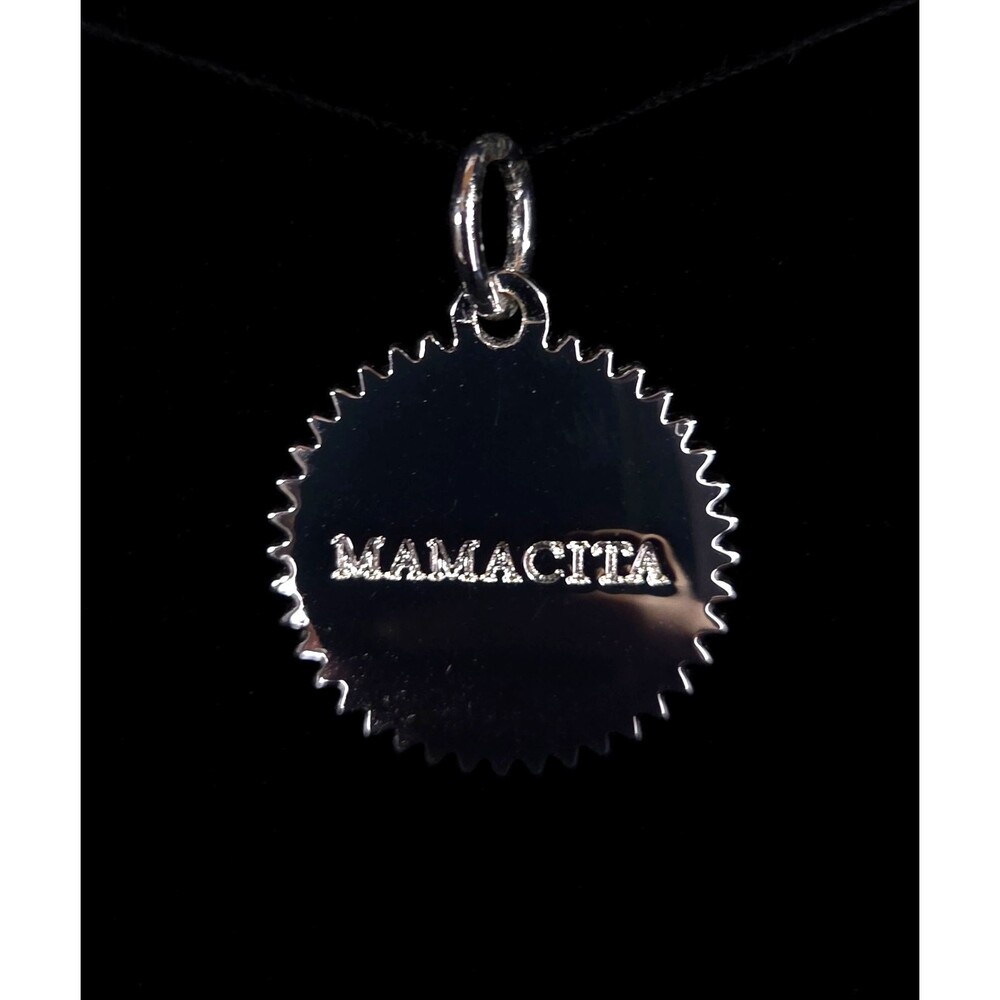 India Hicks Mamacita Charm Womens Silver Heart Pendant Jewelry Retired
